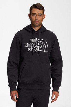 The North Face Mens Heavyweight Box Pullover Hoodie Black