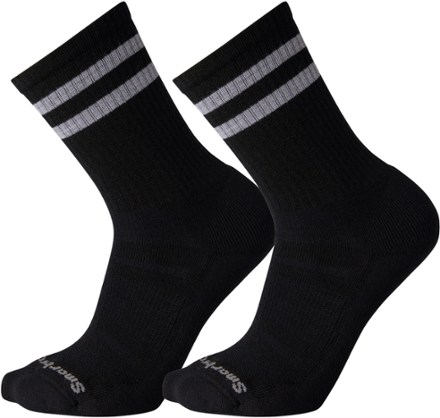 Athletic Targeted Cushion Stripe Crew Socks - Men's - 2 Pairs