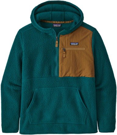 Men's retro pile store fleece pullover