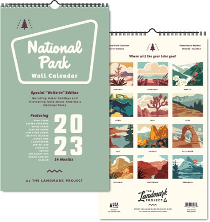 2023 Write-In National Park Calendar