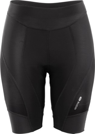 Pearl Izumi Elite Pursuit Short - Womens - Black-Atomic Blue