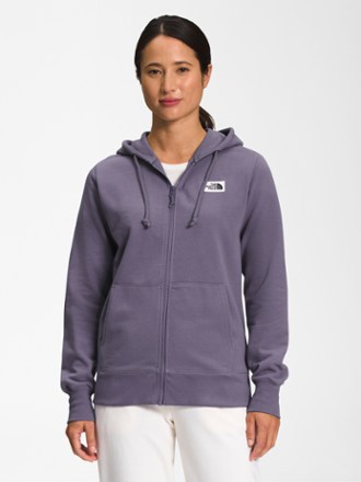 The north face woven panel online mittelegi full zip hoodie dames