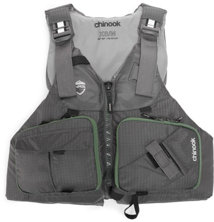 NRS Chinook Fishing Life Jacket 2022 - PFD Bayberry - XS