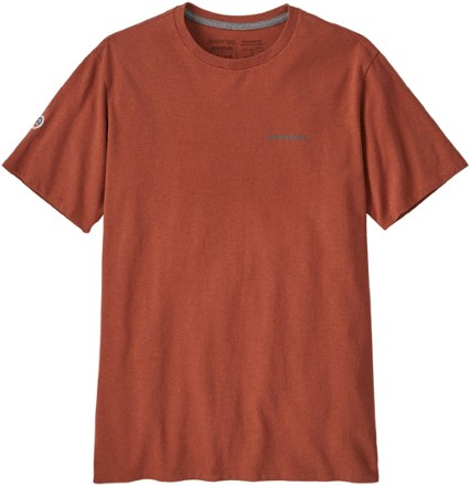 Patagonia Men's Fitz Roy Bonefish Cotton T-Shirt