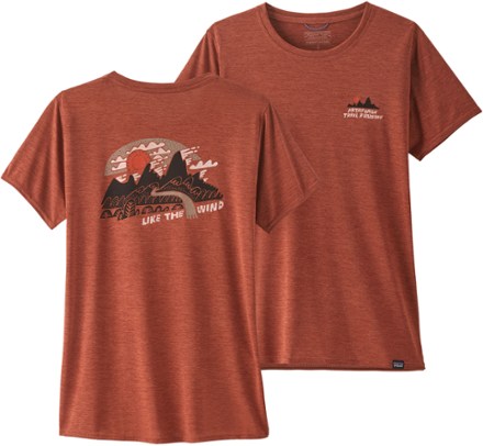 Patagonia Men's Capilene Graphic Short Sleeve Hatch Hour Tee $ 49