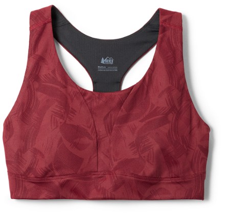 Buy Maroon Clothing Medium Impact Relaxed Non Padded Sports Bra (Pack of 2)  - Assorted at Rs.462 online