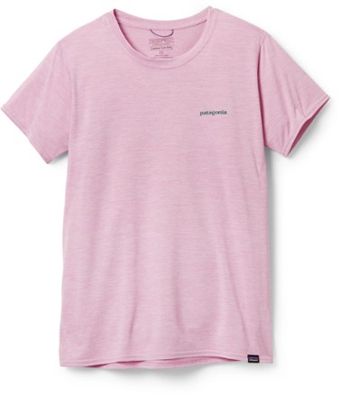 Patagonia logo shirt store womens