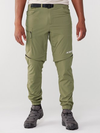 adidas TERREX Utilitas Hiking Zip-Off Pants - Black | Men's Hiking | adidas  US