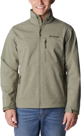 Columbia Men's Cruiser Valley Softshell Jacket, Black, Small at   Men's Clothing store