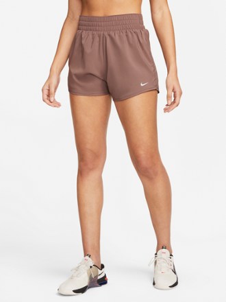 Nike Dri-FIT One High-Waisted 3 2-in-1 Shorts Women - rush  fuchsia/reflective silver DX6016-532