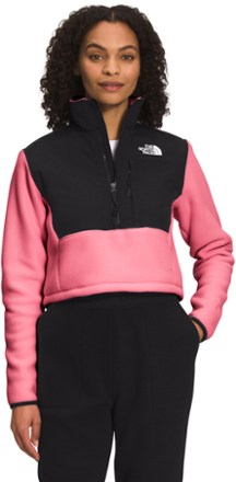 The North Face Crop Denali Fleece in Black