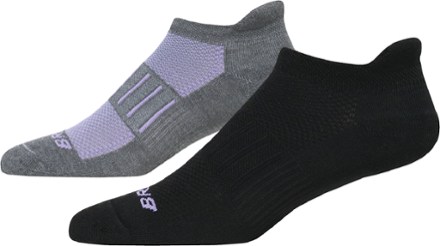 brooks ghost midweight no show socks