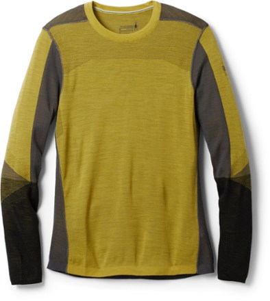 Below is the newest version of Smartwool Intraknit Thermal Merino Colorblock Crew Base Layer Top - Men's