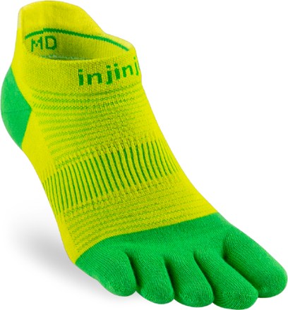 Injinji Lightweight Run Performance 2.0 No Show Ultra Thin Coolmax toe socks