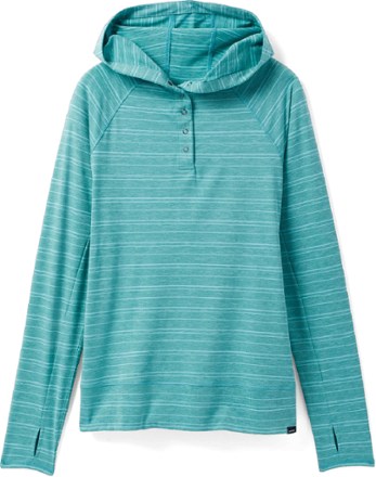 Womens Brooks Luxe Hoodie Long Sleeve Technical Tops