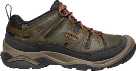 KEEN Hombre Targhee 3 Zapatos de senderismo impermeables de baja altura,  acero