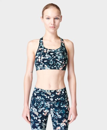 Buy Sweaty Betty Lightning Blue Power Medium Support Sports Bra