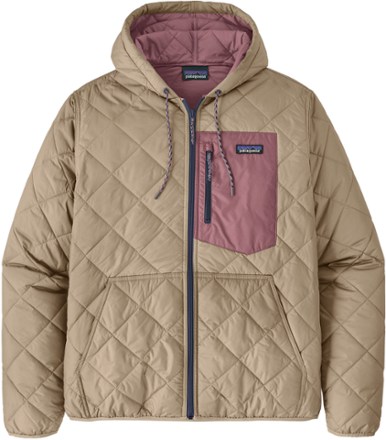 Patagonia Diamond Quilted Insulated Bomber Hoodie - Men's | REI