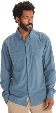 REI Co-op Sahara Solid Long-Sleeve Shirt - Men's