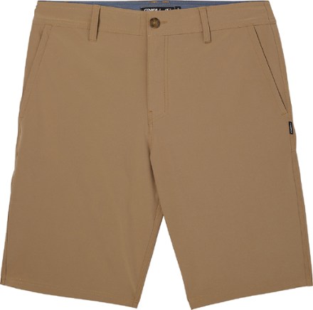 AO Hybrid Short  Granite Slim-fit Versaknit™ Hybrid - $50.00