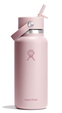 Hydro Flask Wide-Mouth Vacuum Water Bottle with Flex Straw Cap - 32 fl. oz.