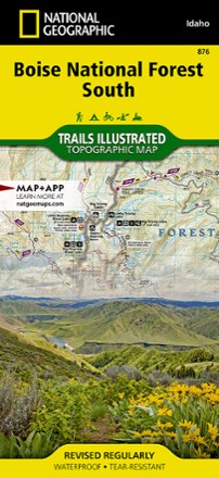 Boise, Trinity Mountain Topographic Map