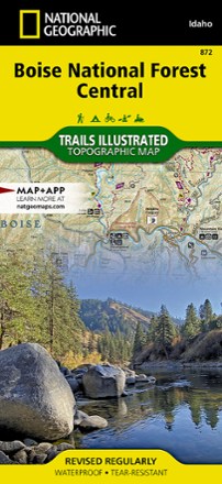 National Geographic Boise National Forest Central Topographic Map | REI ...