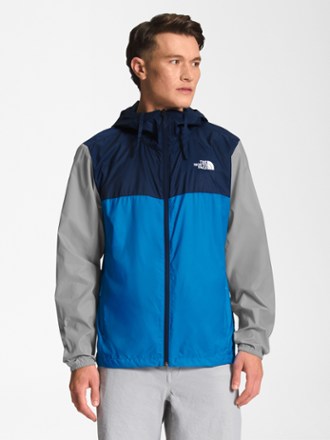 Men's The North Face Cyclone 3 Rain Jacket XLarge Blue Coral Reef