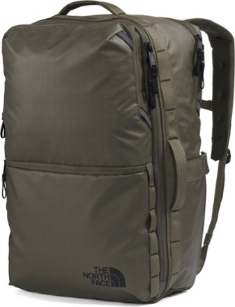 The North Face Base Camp Voyager Travel Pack - NWTAUPEGRN/4WC