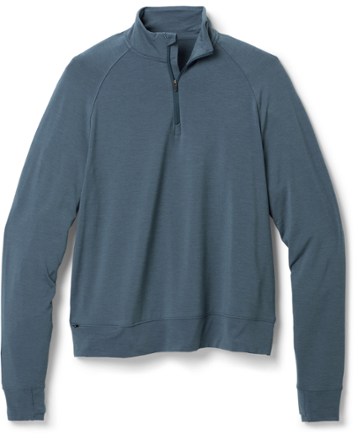 Essential Two-Tone Quarter Zip Pullover - Regular Fit – Van Heusen