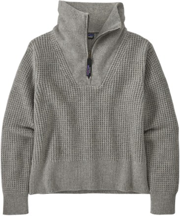 Patagonia Women's Recycled Wool-Blend Quarter-Zip Pullover