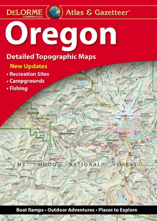 DeLorme Oregon Atlas and Gazetteer