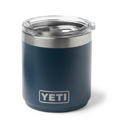 YETI Rambler 10 oz Stackable Lowball 2.0, Vacuum Insulated, Stainless Steel  with MagSlider Lid, Rescue Red