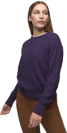 Patagonia Recycled Wool-Blend Cable-Knit Crewneck Sweater