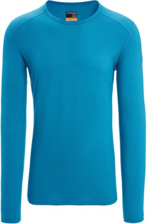 Icebreaker Men's Merino 200 Oasis Long-Sleeve Crewe Thermal Top