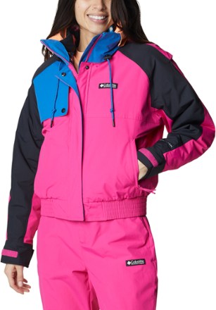 Columbia Rain Jacket – Women's – Plum Ski-ters