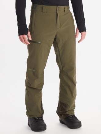 THE NORTH FACE SEYMORE SKI SNOWBOARD WATERPROOF PANTS TIMBER TAN