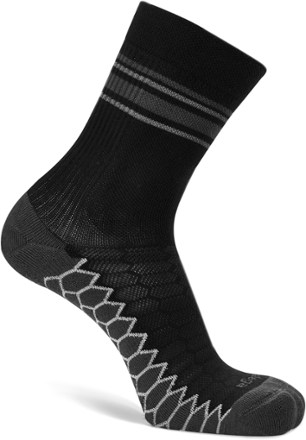 Silver Mini Crew Socks