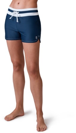 Drawstring Swim Shorts - Women's