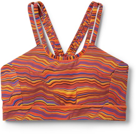 Raise Me Up Sports Bra, Orange