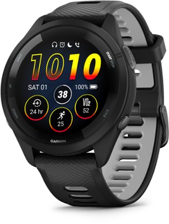 Garmin Forerunner® 55 GPS Running Smartwatch, White/Black - Worldshop