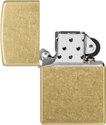 Zippo Classic Street Brass Windproof Lighter