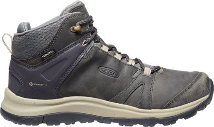 Keen women's terradora leather 2024 mid waterproof hiking boots