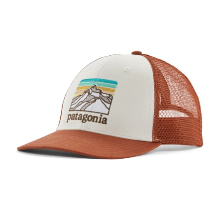 Patagonia Line Logo Ridge LoPro Trucker Hat Chilled Blue