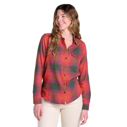 Toad&Co Women's Re-Form Flannel Long-Sleeve Shirt