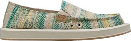 Sanuk Womens Donna ST Patchwork Multi 10