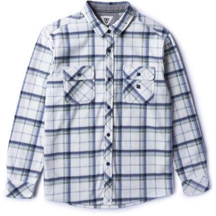 VISSLA Men's Eco-Zy Long-Sleeve Polar Flannel Shirt