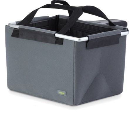 Basil Crate Basket - Large, 40L, Recycled Plastic, Black – 365 Cycles