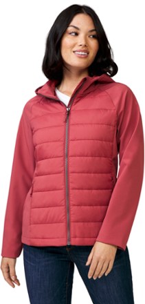 Free Country Women's Super Soft-Shell Hybrid Jacket