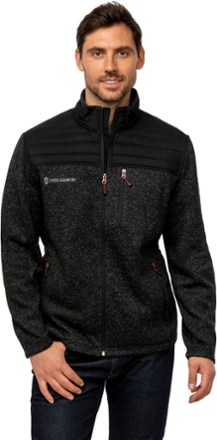 Free Country Textured Mountain Fleece Jacket - Men's